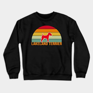 Lakeland Terrier Vintage Silhouette Crewneck Sweatshirt